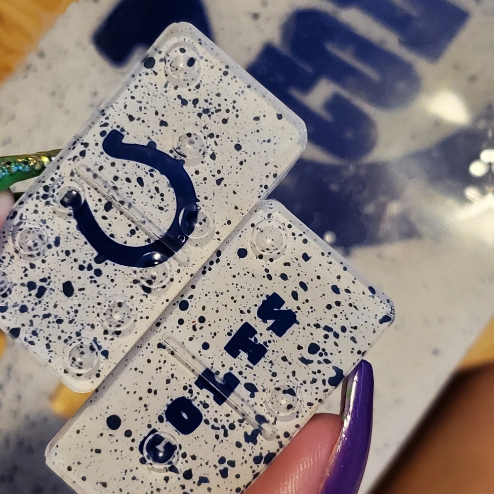 Custom Dominoes and box